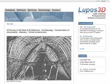 Tablet Screenshot of lupos3d.com
